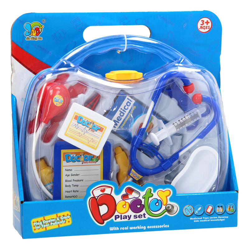 Dokterskoffer Blauw XL