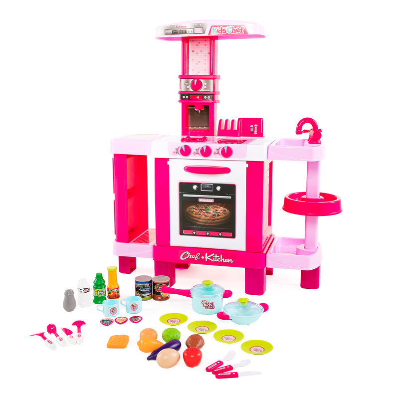 Kinderkeuken Roze met Licht en Geluid