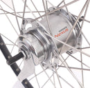 Achterwiel 28" / 622 x 19C Ryde ZAC19 velg met Shimano Nexus 7 remnaaf - zwart / zilver