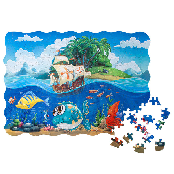 Onderwaterpuzzel Legpuzzel XL, 208st.