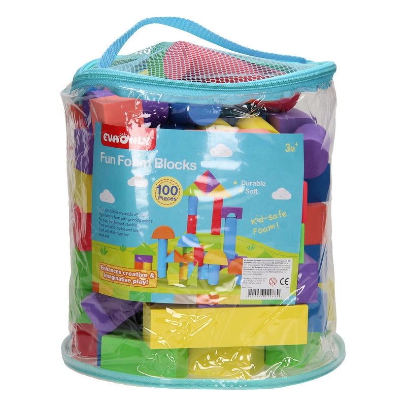 Foam Bouwblokken, 100dlg.