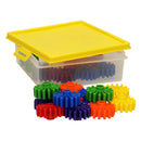 Bouwvormen Tandwielen in Opbergbox, 24dlg.