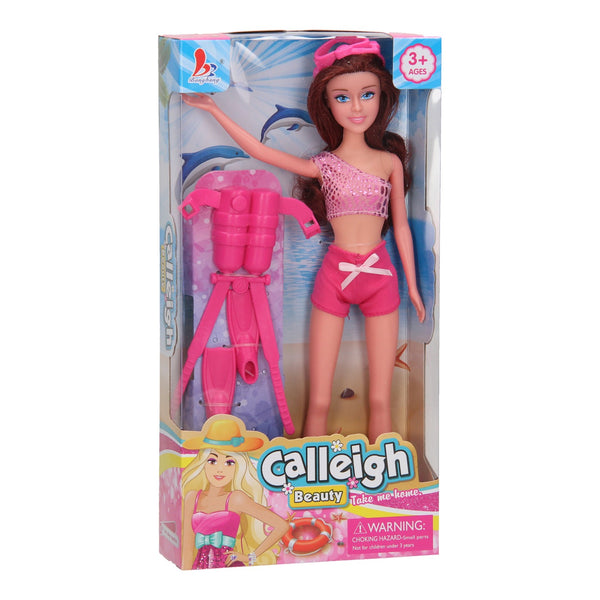 Calleigh - Pop met Duikuitrusting