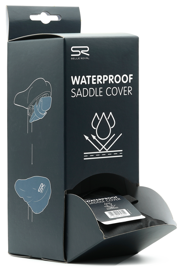 Selle Royal Toonbankdisplay met waterdichte zadelhoezen