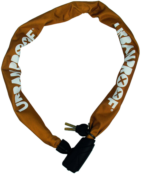 Kettingslot Urban Proof 8mm x 100cm - geel