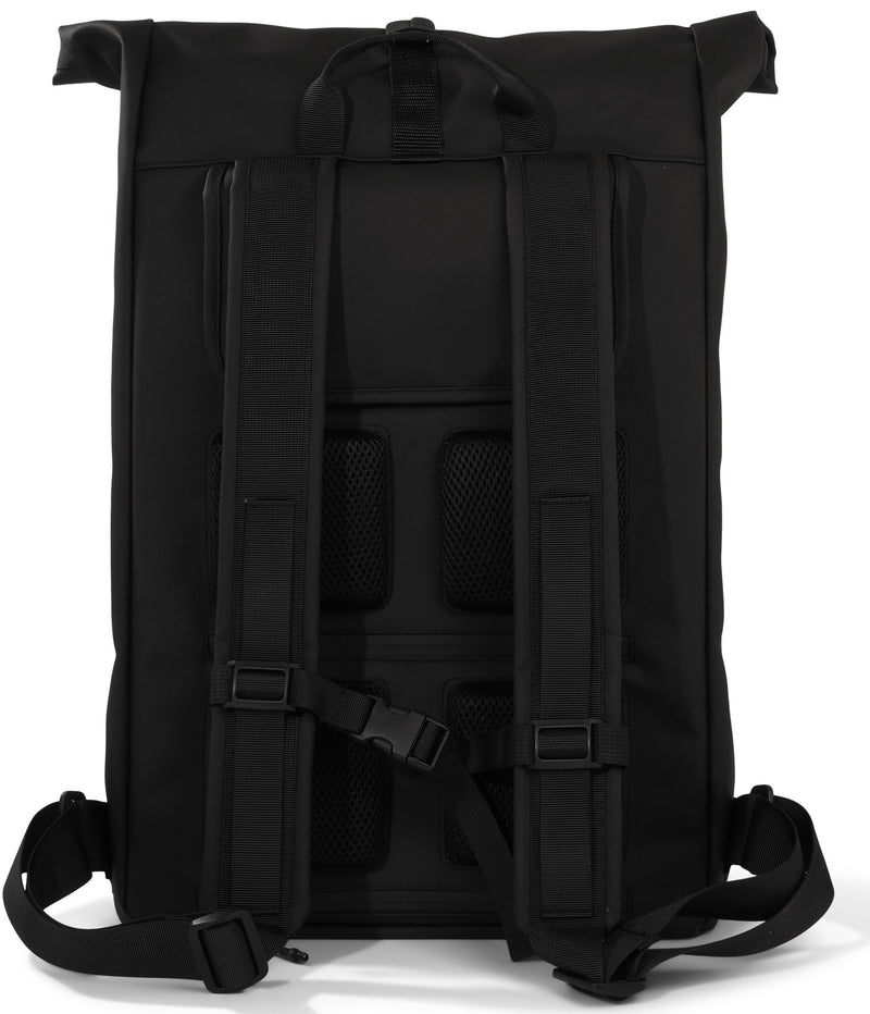 Gerecyclede shopper fietstas Urban Proof Rolltop Backpack 20 liter  34 x 13 x 46 cm - zwart