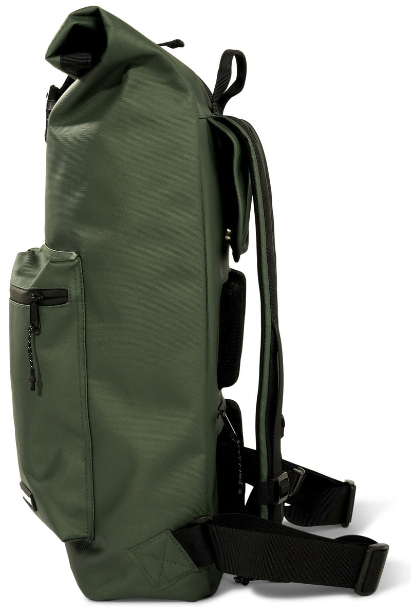 Gerecyclede shopper fietstas Urban Proof Rolltop Backpack 20 liter  34 x 13 x 46 cm - groen