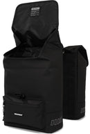 Gerecyclede dubbele fietstas Urban Proof Cargo 38 liter 30 x 15 x 42 cm - zwart