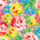 Zadeldek BikeCap Stitchy Flowers