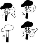 Zadeldek BikeCap Tropical Flower