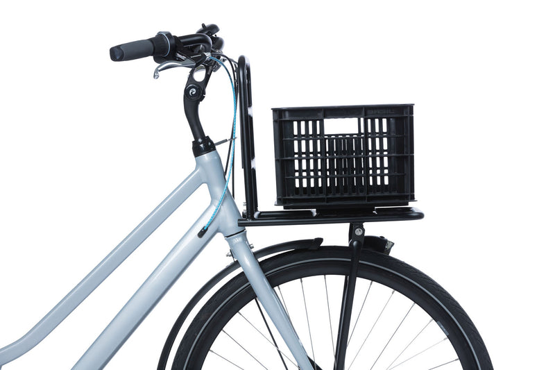 Gerecyclede fietskrat Basil Crate MIK S 17.5 liter 29 x 39 x 20 cm - black