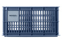 Gerecyclede fietskrat Basil Crate S 17.5 liter 29 x 39 x 20 cm - bluestone