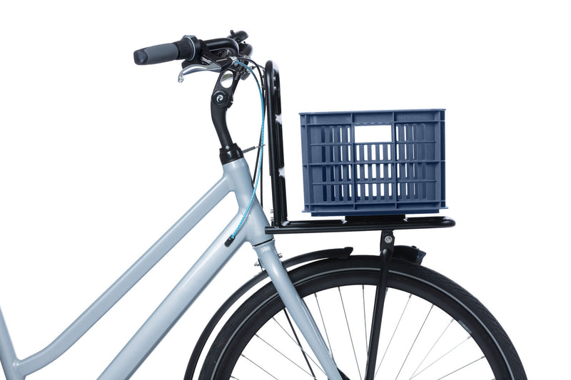 Gerecyclede fietskrat Basil Crate S 17.5 liter 29 x 39 x 20 cm - bluestone