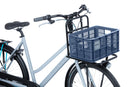 Gerecyclede fietskrat Basil Crate S 17.5 liter 29 x 39 x 20 cm - bluestone
