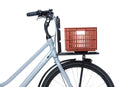 Gerecyclede fietskrat Basil Crate S 17.5 liter 29 x 39 x 20 cm - terra red