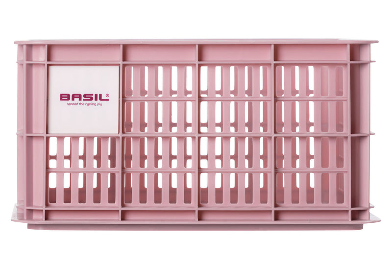 Gerecyclede fietskrat Basil Crate S 17.5 liter 29 x 39 x 20 cm - blossom