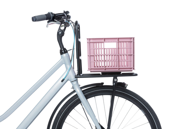 Gerecyclede fietskrat Basil Crate S 17.5 liter 29 x 39 x 20 cm - blossom
