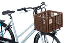 Gerecyclede fietskrat Basil Crate M 29.5 liter 35 x 45 x 25 cm - brown