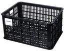 Gerecyclede fietskrat Basil Crate L 40.0 liter 39 x 49 x 26 cm - black