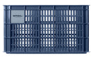 Gerecyclede fietskrat Basil Crate L 40.0 liter 39 x 49 x 26 cm - bluestone