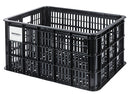 Gerecyclede fietskrat Basil Crate MIK L 40,0 liter 39 x 49 x 28 cm - black