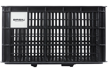 Gerecyclede fietskrat Basil Crate MIK L 40,0 liter 39 x 49 x 28 cm - black