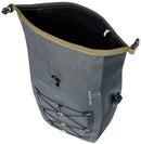 Enkele fietstas Basil Navigator Storm L 25-31 liter 46 x 36 x 18 cm - zwart