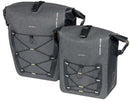 Enkele fietstas Basil Navigator Storm M 12-15 liter 34 x 28 x 17 cm - zwart