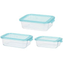 Ovenschalen - 3 stuks in diverse maten - ook geschikt voor magnetron, vriezer en koelkast