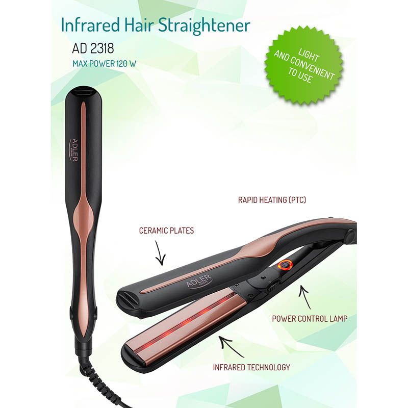 Adler AD2318 - Stijltang - infrarood