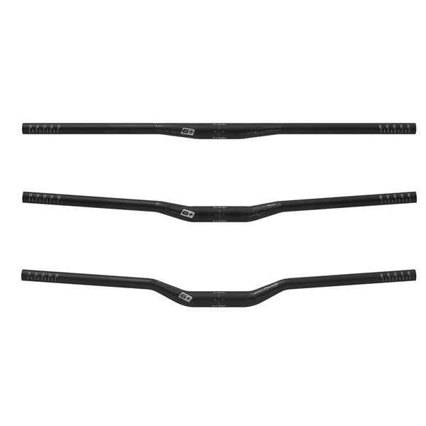 Stuur Ergotec Bar 50 6+ ø31.8mm 50mm rise - zwart gezandstraald