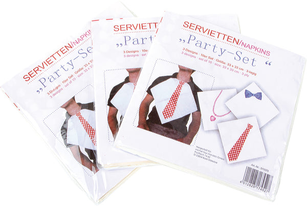 Servetten "Party-Set"