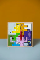 Stoere Dieren 3D Puzzel - Vormenpuzzel -Duurzaam & Educatief