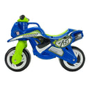 loopmotor Tundra Tornado jongens 69 cm blauw/groen