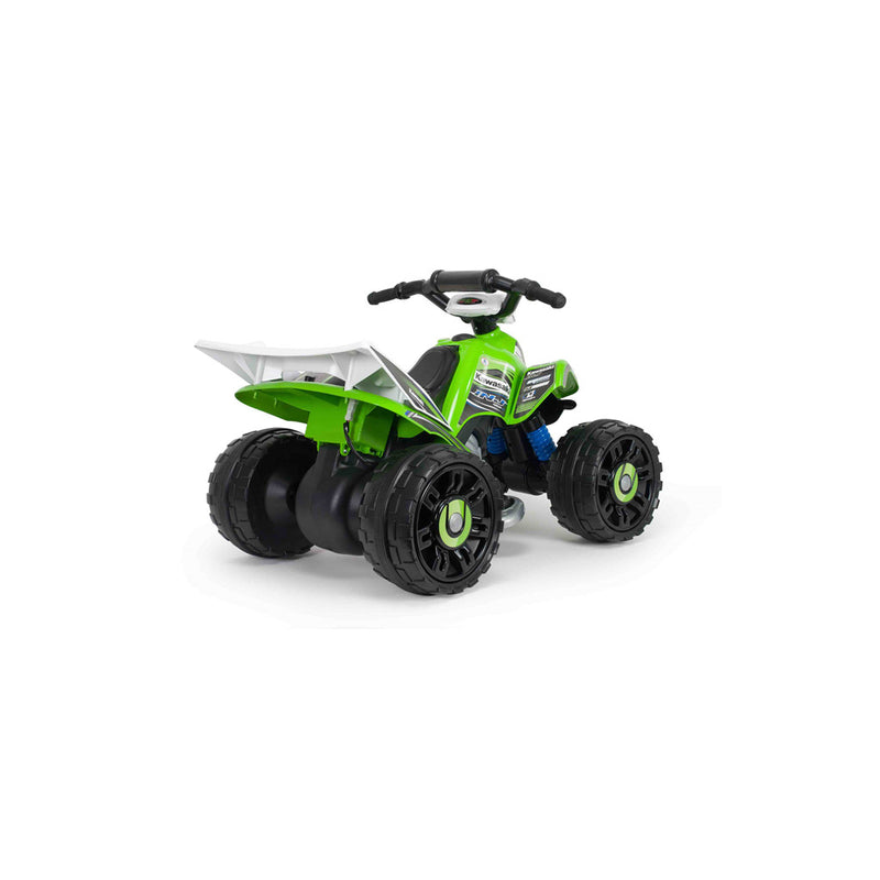 elektrische kinderquad Kawasaki 12V groen