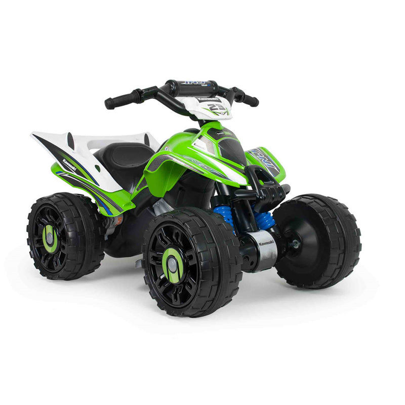 elektrische kinderquad Kawasaki 12V groen