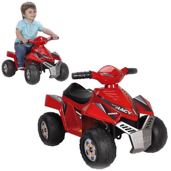 Feber Quad Racy Red 6V 1-3 jaar