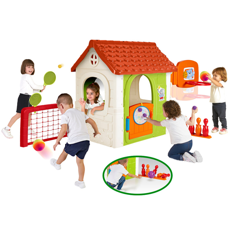 Feber 6in1 Speelhuis 142x85x124 cm