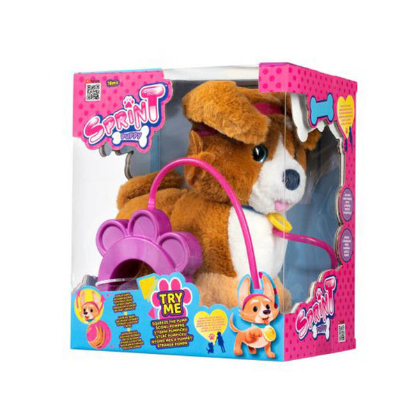 Sprint Puppy Trekfiguur met Leuke Geluiden en Riem