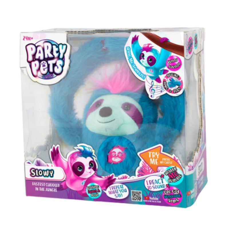 PARTY PETS Slowy Plush Blauw