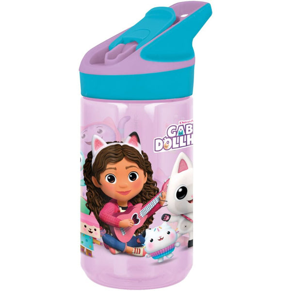 Gabby&#039;s Dollhouse Tritann Premium Waterfles 480 ml Paars/Blauw