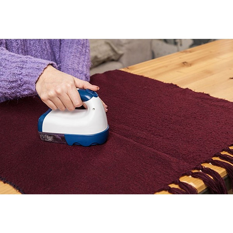 Solac H101 Pluisverwijderaar met Stroomadapter Wit/Blauw