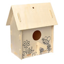 Maak je eigen Houten Vogelhuisje, variatie A