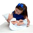 Falca New Born Babypop Jongen met Dekentje