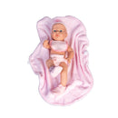 Falca New Born Babypop Meisje met Dekentje