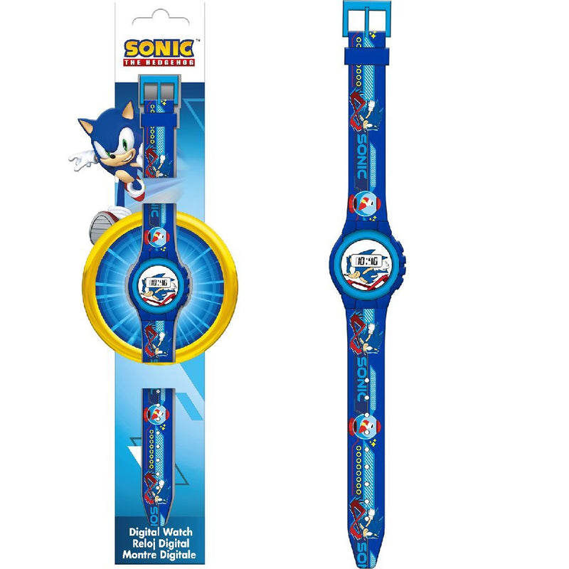 Sonic Hedgehog Digitaal Horloge Blauw