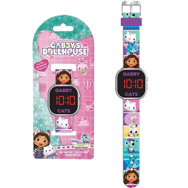 Gabby&#039;s Dollhouse LED Horloge