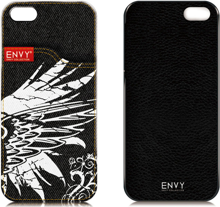 iPhone 5 Hoesje, Jeans, Zwart