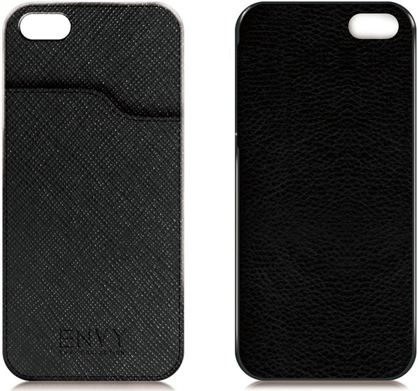 iPhone 5 Hoesje, kunstleer, zwart
