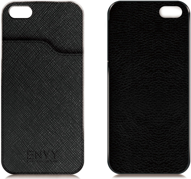 iPhone 5 Hoesje, kunstleer, zwart